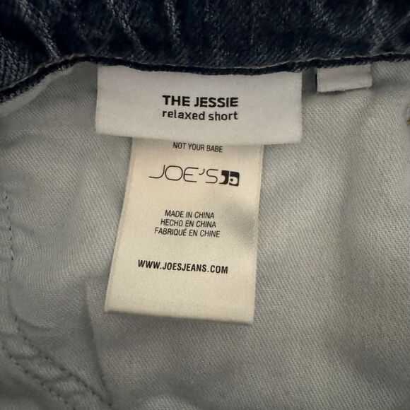 Joe’s Jeans ‘The Jessie’ Relaxed Denim Short in Not Your Babe Size 10 - Picture 10 of 16